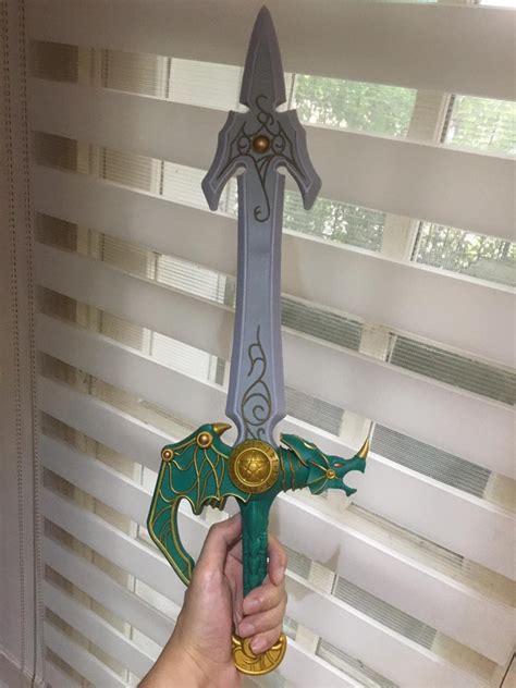 Square Enix Dragon Quest Zenithian Toy Sword Hobbies And Toys Toys And Games On Carousell