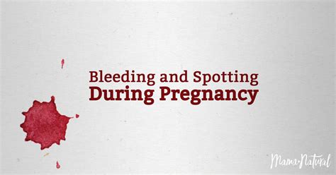 Spotting During Pregnancy