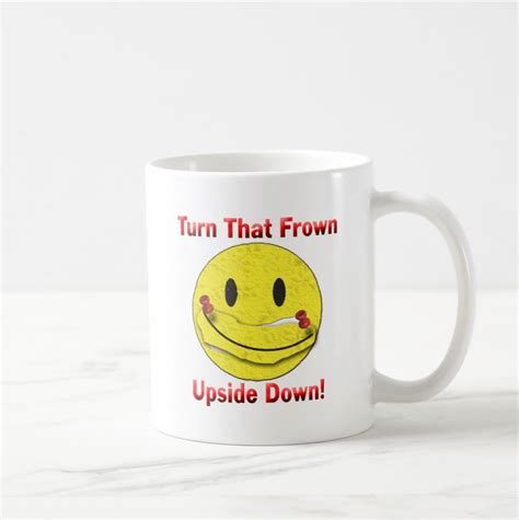 turn that frown upside down coffee mug poe s emporium