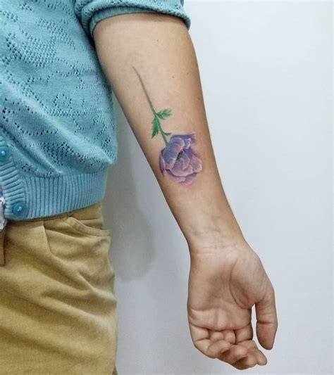 Pretty Anemone Tattoo Designs And Ideas Tattooadore