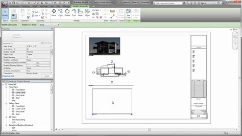 Revit Lt Getting Started Creating Sheets Youtube