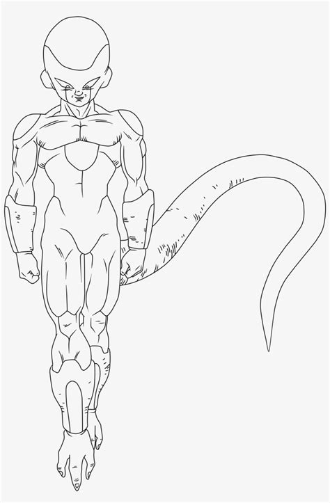 Dragon Ball Z Frieza Coloring Pages Png Image Transparent Png Free