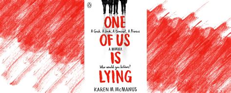 One Of Us Is Lying Karen M Mcmanus One Of Us Is Lying 1 Book