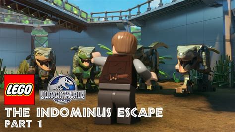 Part 1 Lego® Jurassic World The Indominus Escape Youtube