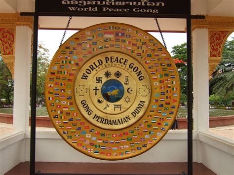 World Peace Gong Presented By Indonesia Sebastian Werner Flickr