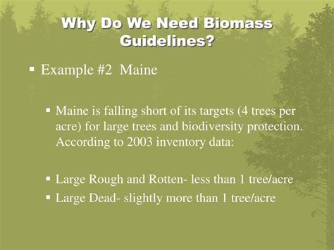 Ppt An Assessment Of Biomass Harvesting Guidelines Powerpoint