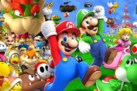 Super Mario Ist Die Fiktive Figur Aus Nintendos Mario Videospiel