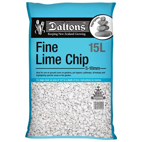 Fine Lime Chip 15l Bag Placemakers Nz
