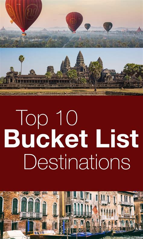 Top 10 Bucket List Destinations Beautiful Places To Travel Best Places