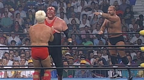 Vader Vs Arn Anderson Ric Flair Handicap Match Clash Of The