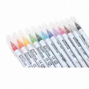 Zig Clean Color Real Brush Marker 12 Color Set The Foiled Fox
