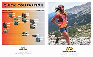La Sportiva Trail Shoe Comparison Quick Chart Maps Protection Vs Feel
