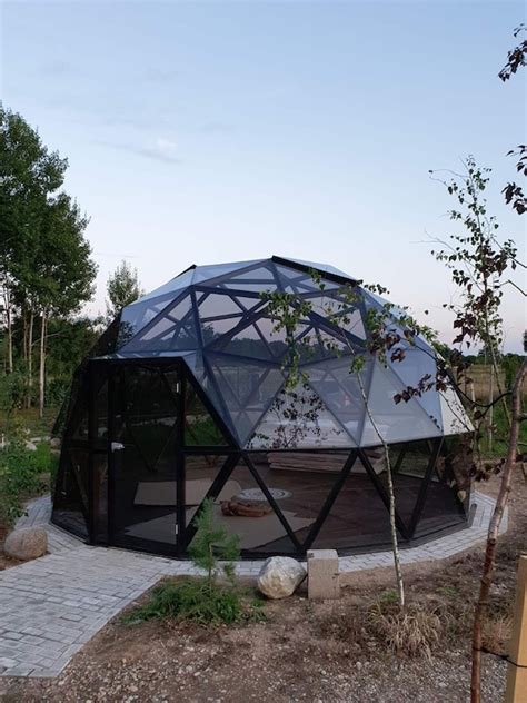 Geodesic Glass Dome 20 Ft In Diameter By Domespaces Gd0206 Ph