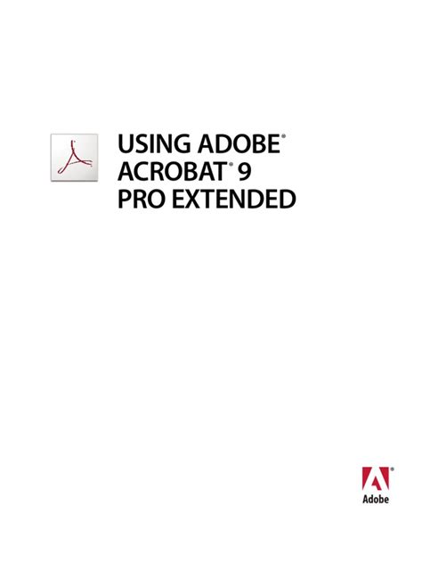 Adobe Acrobat 9 Pro Extended Pdf Web Conferencing Websites