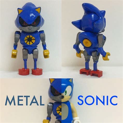 Metal Sonic Sonic The Hedgehog Minifigures Lego Compatible Building