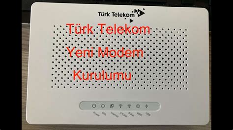 Zte ZXHN H168A Modem Kurulumu Türk Telekom Yeni Modem Kurulumu Zxhn