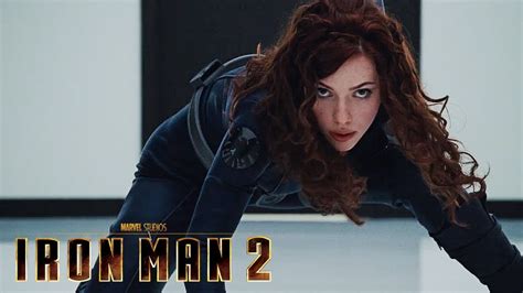 Iron Man 2 Black Widow Vs Security Hd Youtube