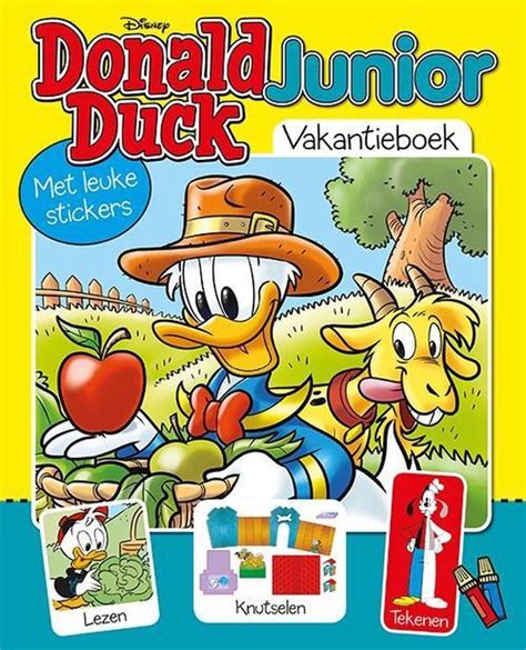 Donald Duck Junior Vakantieboek 2019 Sanoma Media Jeugd Retail