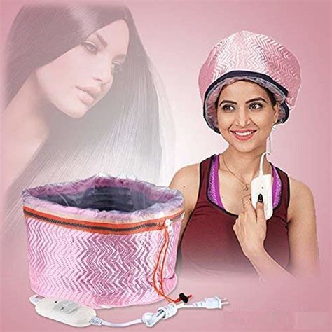 Beauty Steamer Thermal Treatment Nourishing Spa Hair Care Cap Assorted Color