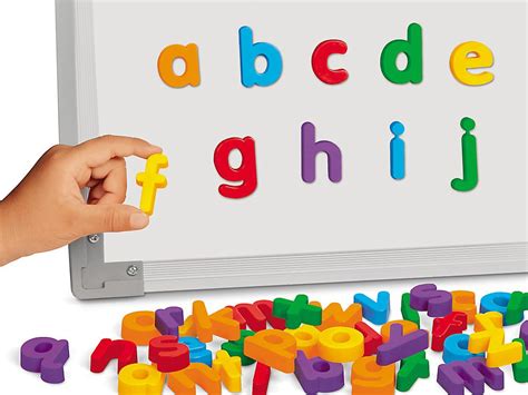 Magnetic Letters Lowercase Magnetic Letters Lakeshore Learning