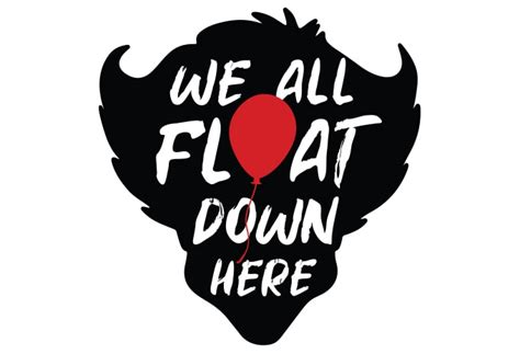 Pennywise We All Float Down Here Svg