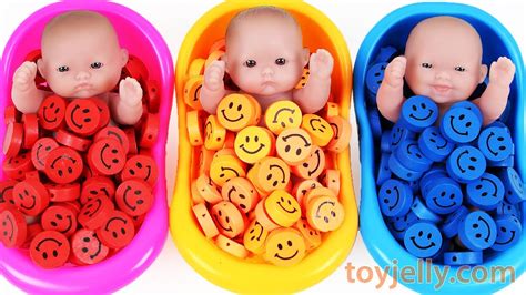 Reborn baby fantasy alien doll avatar et extraterrestrial alternative. Learn Colors Baby Doll Bath Time Smiley heart Candy ...