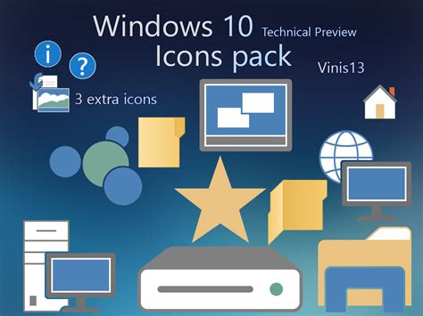 17 Windows 10 Desktop Icons Pack Images Windows 7 Icon