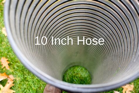 10 Inch Leaf Vac Hose Replacement Options Leaf Vacuum Hose And Mulch Hose