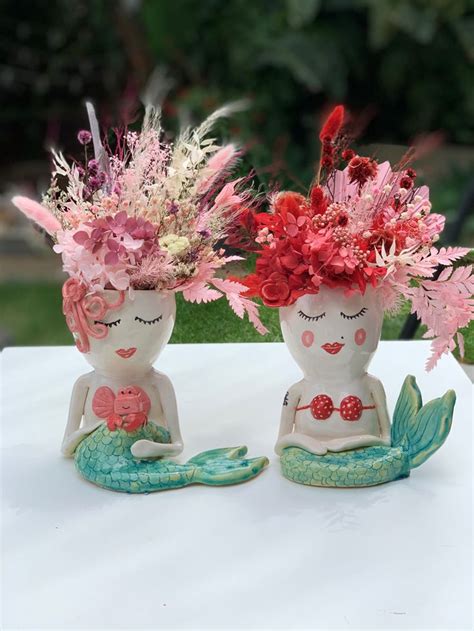 Mermaid Vases
