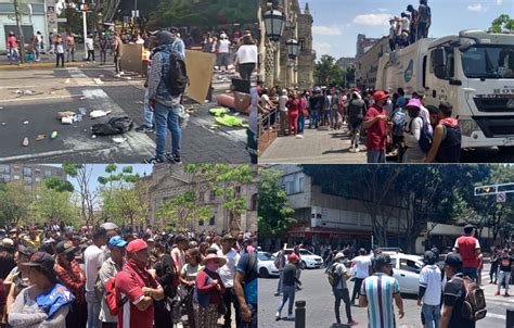 Fracasa Diálogo Con Autoridades Pepenadores Bloquean Calles Del Centro
