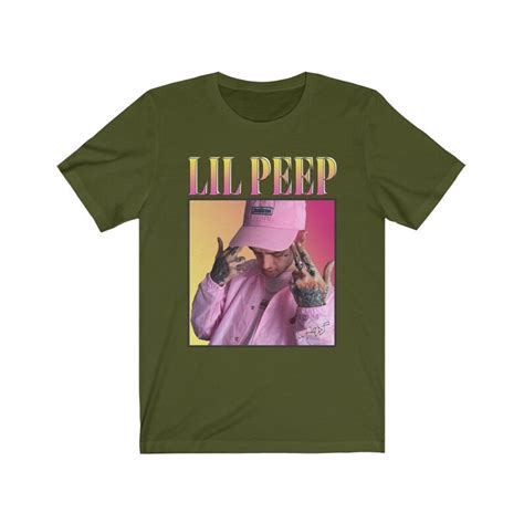 Lil Peep Shirt Vintage 90s Black T Shirt Unisex Jersey Etsy