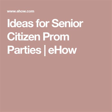 Gather all the needed party supplies and decorations. Ideas for Senior Citizen Prom Parties | Prom party, Disco ...