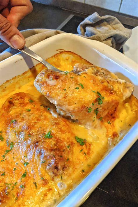 Zwiebel-Sahne- Hähnchen Einfaches Rezept