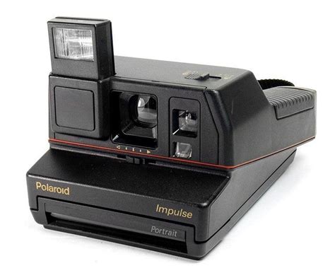 vintage polaroid film camera impulse portrait retro instant 600 by ecoretrostore on etsy film