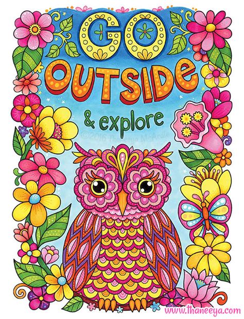 Positive quotes coloring pages to keep the good vibes flowing even in the midst of winter. More Good Vibes Coloring Book by Thaneeya McArdle ...