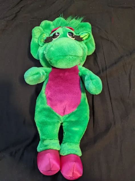 Baby Bop Plush Stuffed Barney Vintage 1992 Lyons Golden Bear Dinosaur