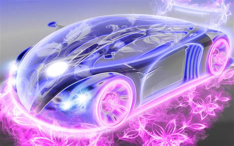 44 Neon Car Wallpaper Wallpapersafari