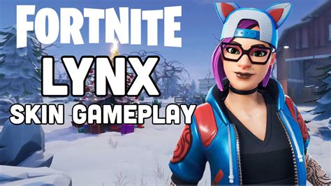 Fortnite Season 7 New Lynx Skin Gameplay Youtube