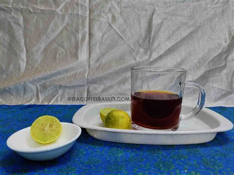 How To Make Black Tea With Lemon Lemon Black Tea Recipe Teacoffeebasket