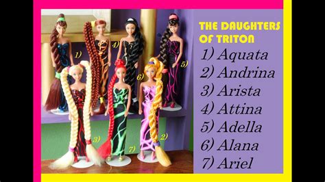 2011 The Daughters Of Triton Aquata Andrina Arista Attina Adella