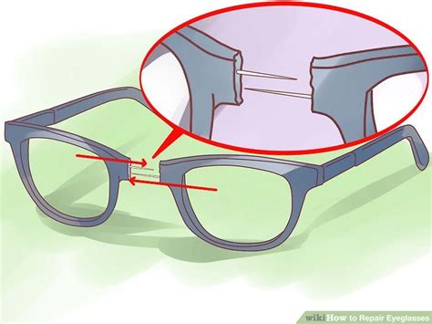 5 ways to repair eyeglasses wikihow