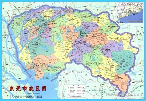 Map Of Dongguan Travelsmapscom