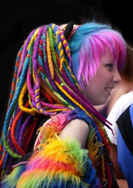 Rainbow Child 174241 Rainbow Hair Dread Hair Extensions Hair Styles