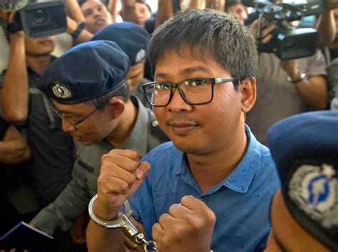 Reuters Reporters Accused Under Official Secrets Act Due In Myanmar Court World News The