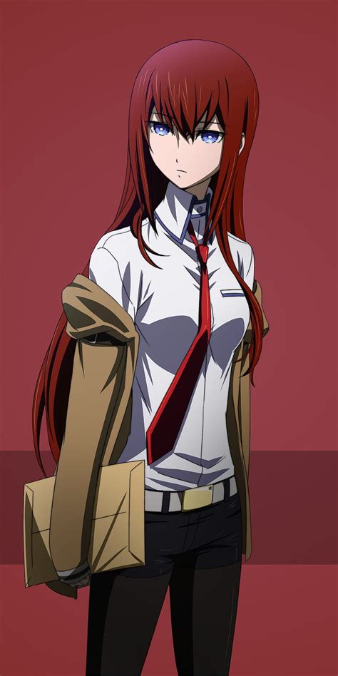 Portrait Display Anime Steinsgate Makise Kurisu Anime Girls Hd Phone Wallpaper Peakpx