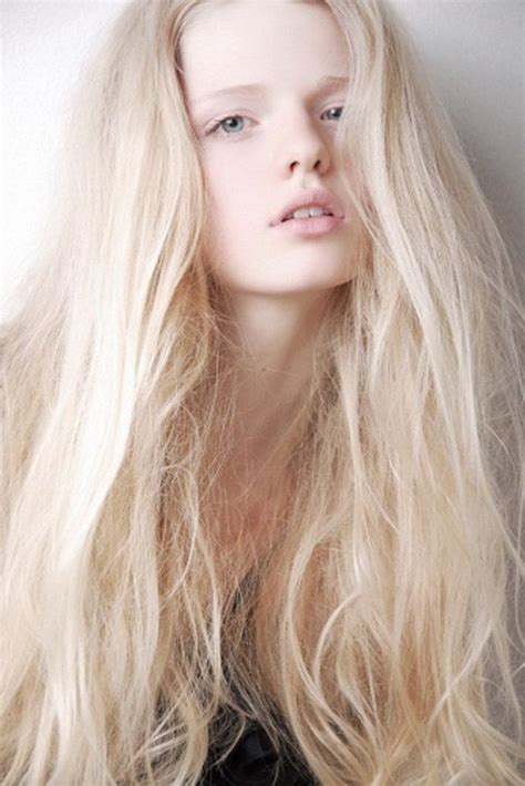 Pin By Judas On Aesthetic Faces White Blonde Hair Long Hair Styles White Blonde