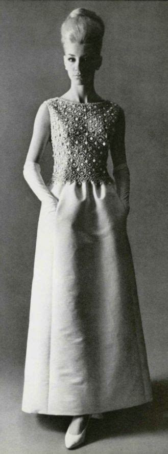 1963 Dress Hubert De Givenchy Fashion Sixties Fashion Couture Fashion