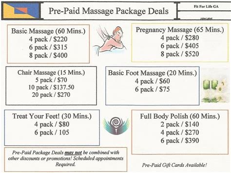 Massage Package Deals Massage Packages Massage Therapy Health Guide