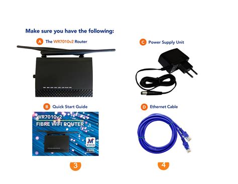 How To Setup You Mweb Wr7010 Fibre Router