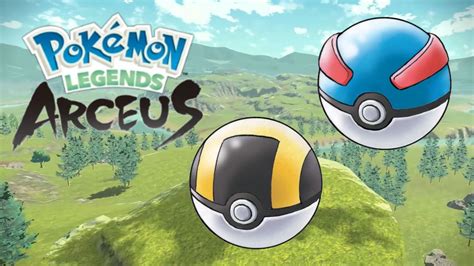 Pokemon Legends Arceus Cómo Obtener Super Balls Y Ultra Balls